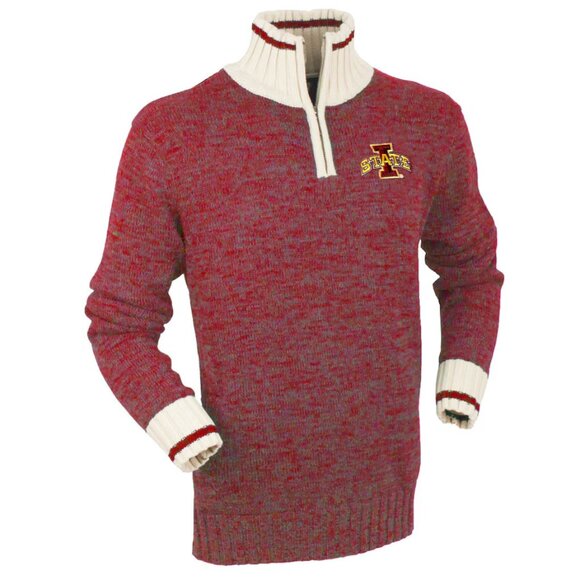 Bruzer Iowa State Quarter-Zip Sweater - Picture 1 of 10